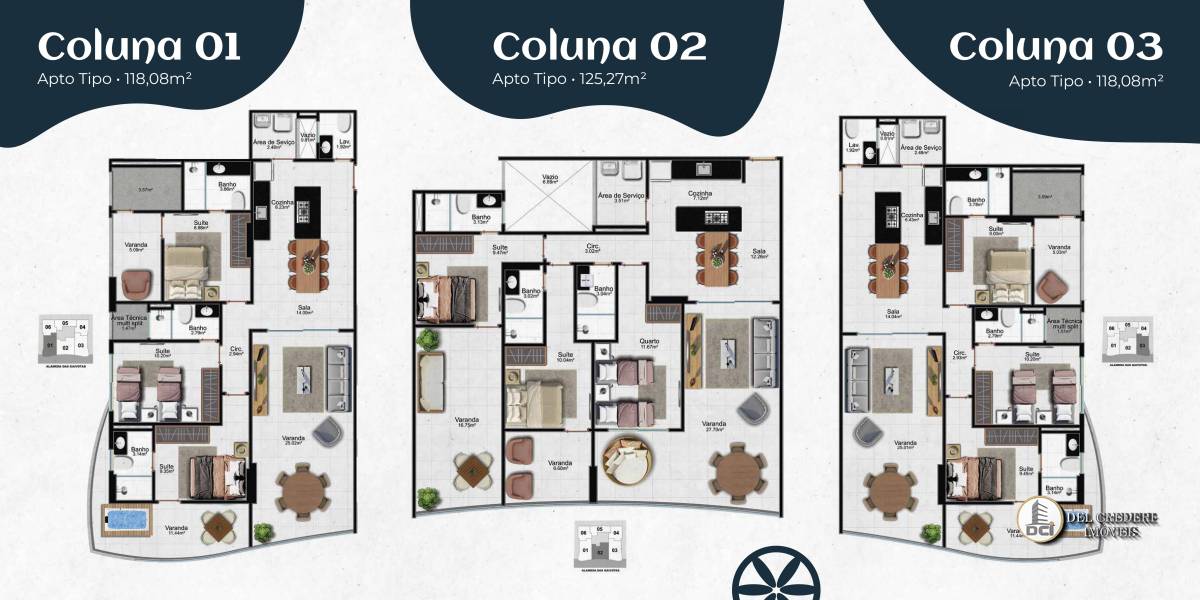 Apartamento à venda com 2 quartos, 65m² - Foto 3